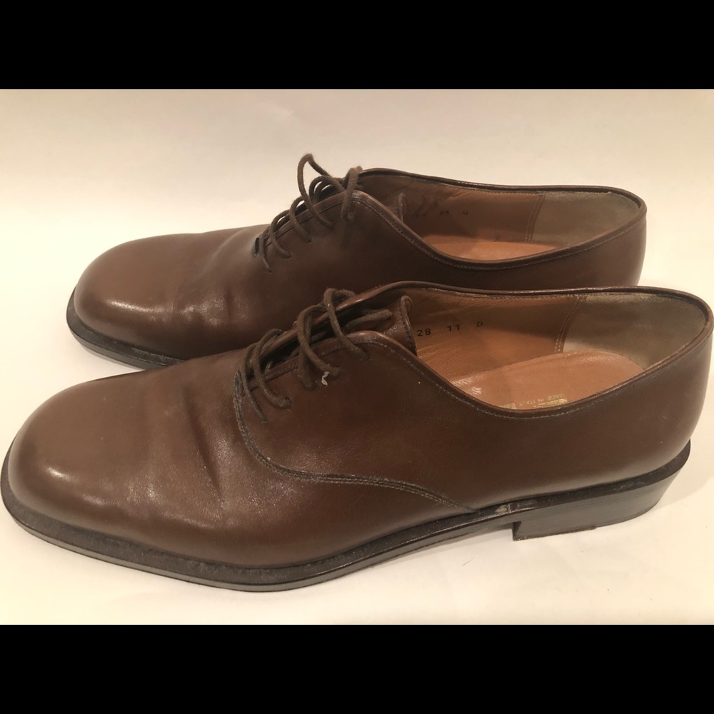 Classic Brown Leather Men's Shoes